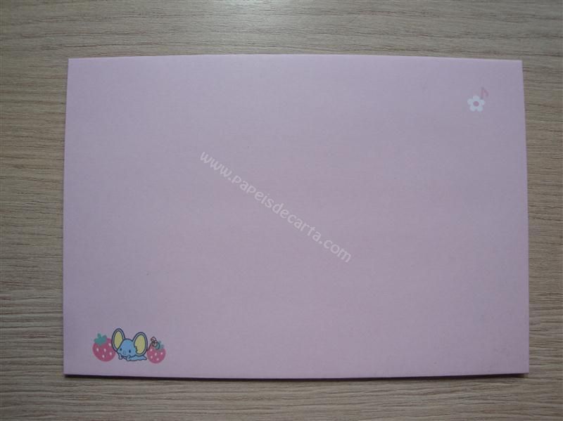 Verso do envelope