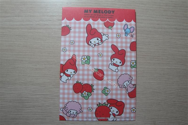 Verso do envelope
