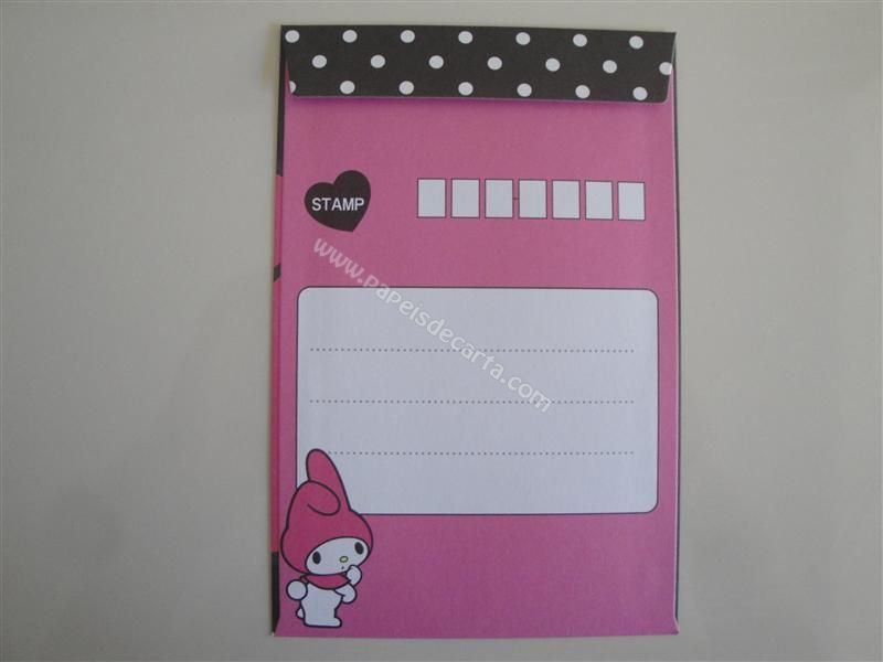Frente do envelope