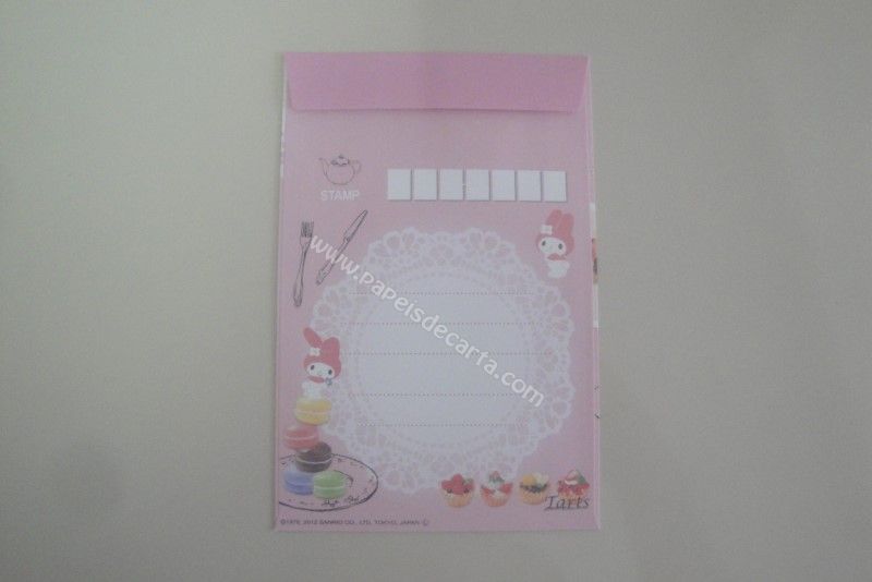 Frente do envelope