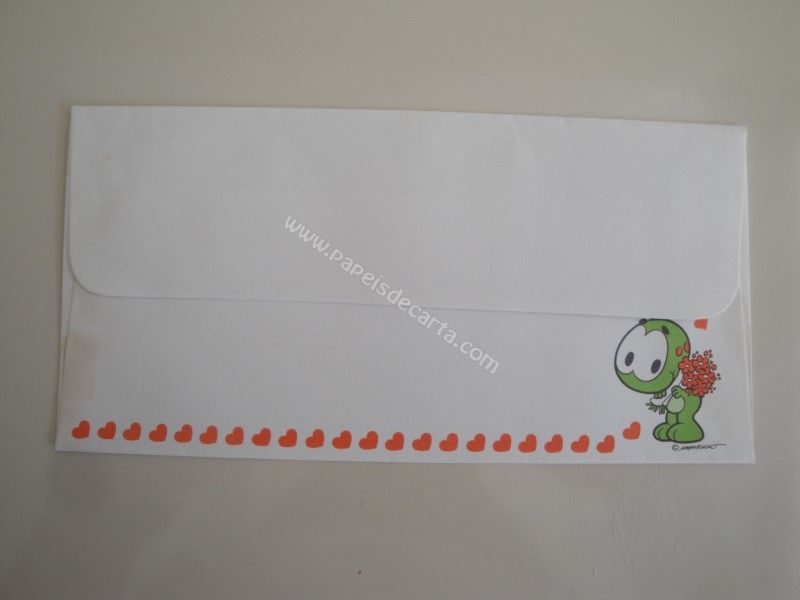 Frente do envelope