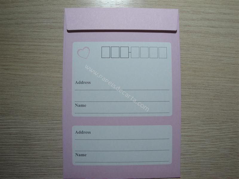 Frente do envelope