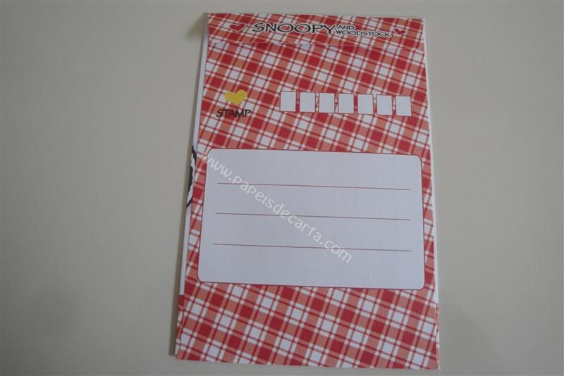Frente do envelope