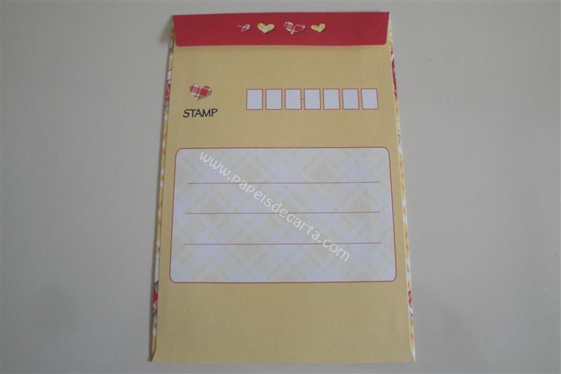 Frente do envelope