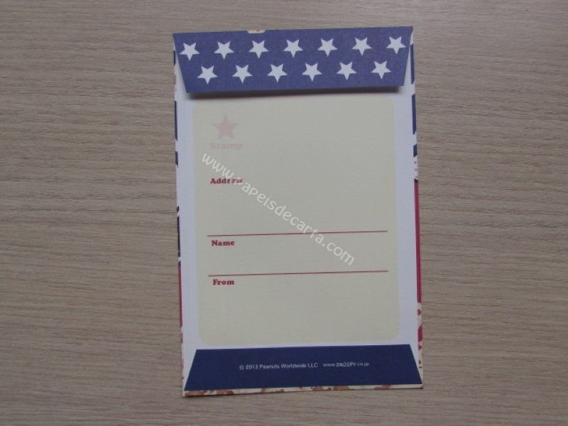 Frente do envelope