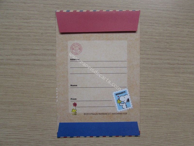 Frente do envelope