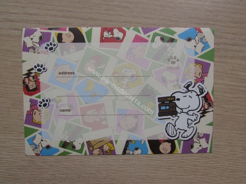 Verso do envelope