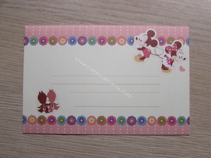 Verso do envelope