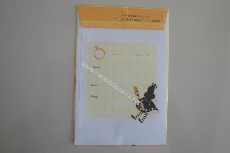 Frente do envelope