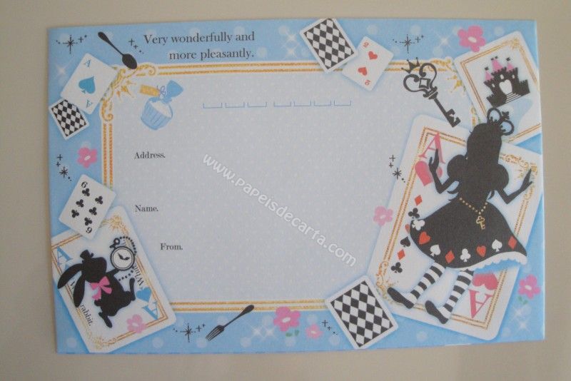 Verso do envelope