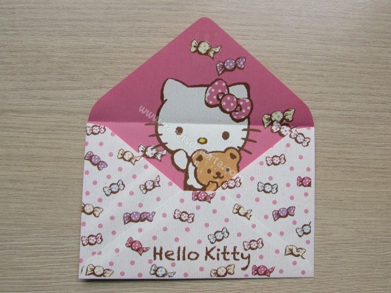 Frente do envelope - Aberto