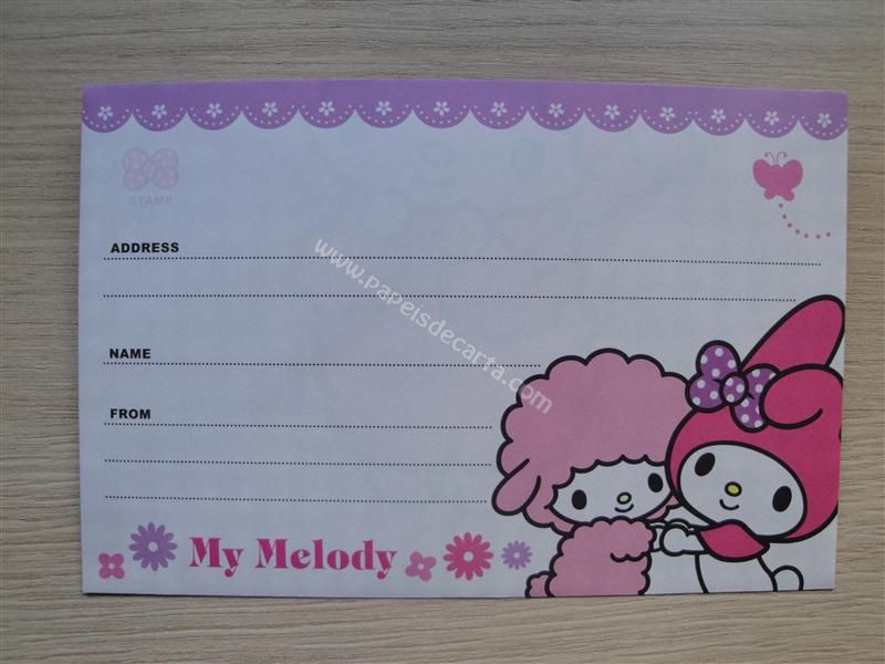 Verso do envelope
