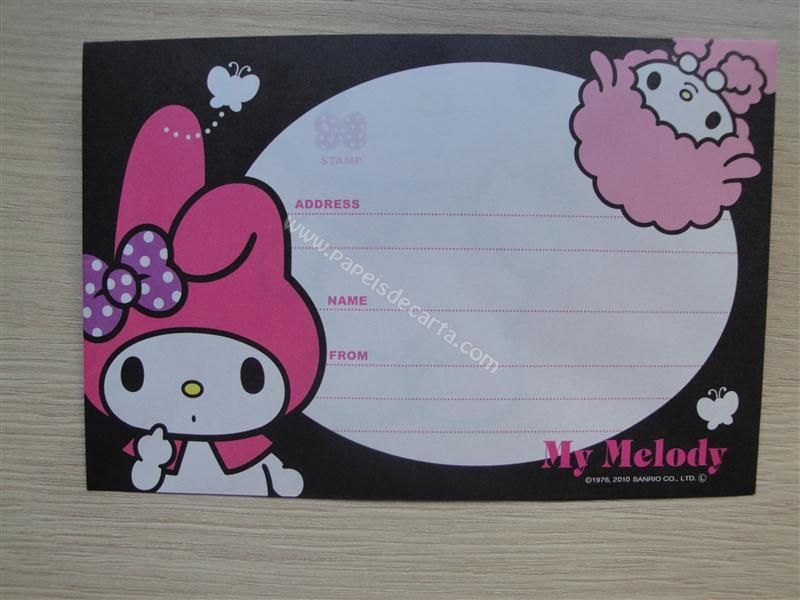 Verso do envelope