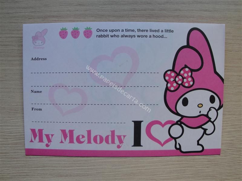 Verso do envelope