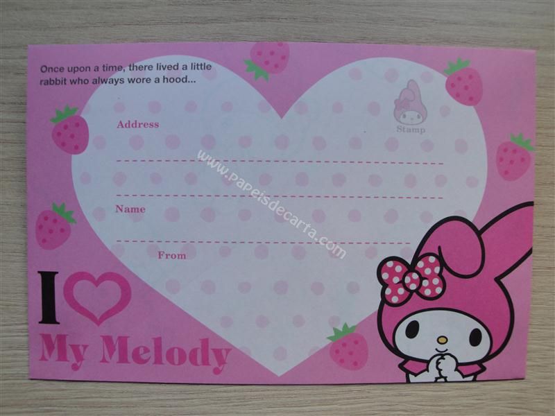 Verso do envelope