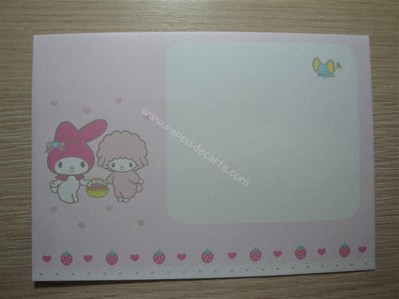 Verso do envelope