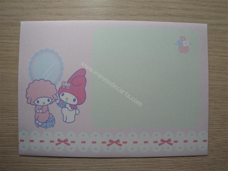 Verso do envelope
