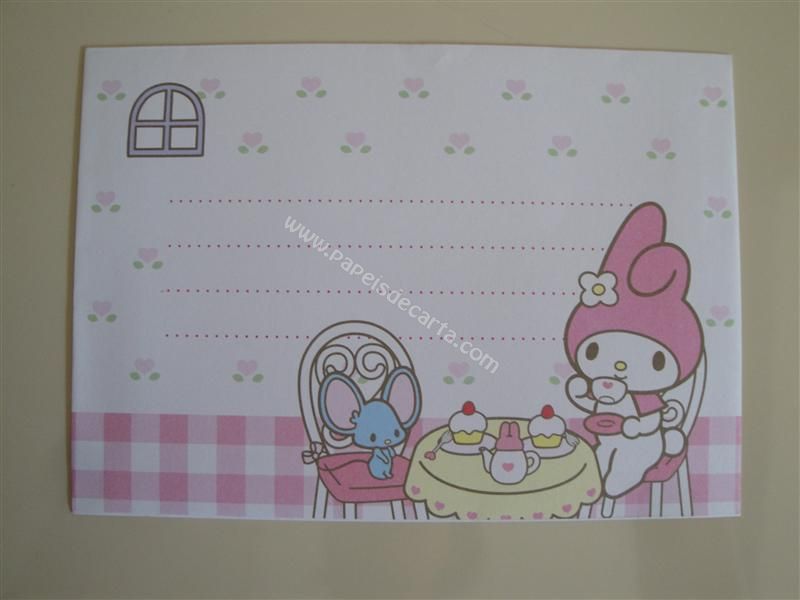 Verso do envelope