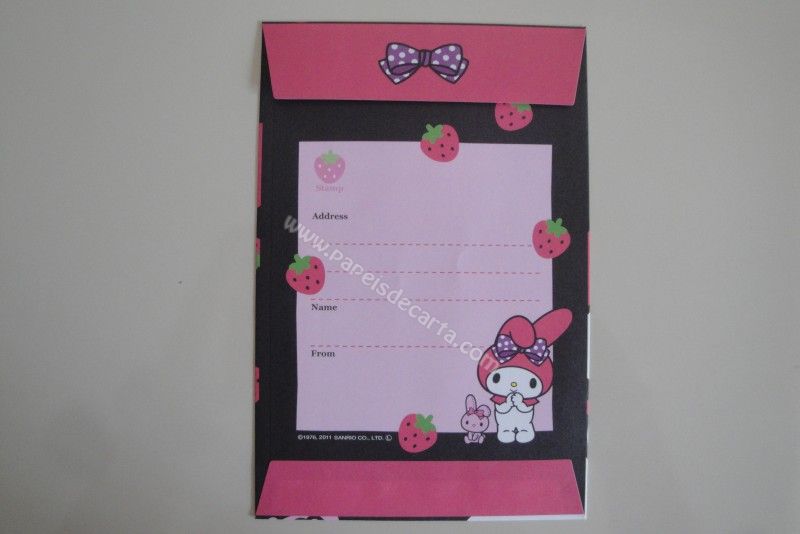 Frente do envelope