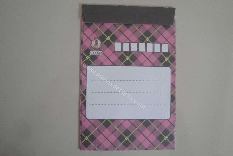 Frente do envelope
