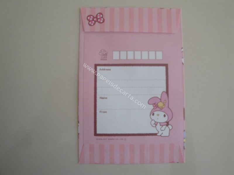 Frente do envelope