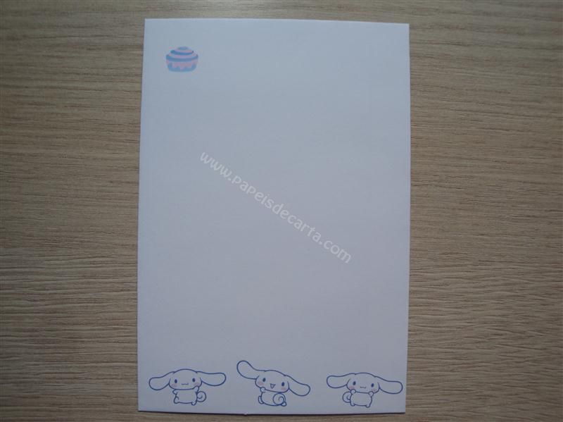 Verso do envelope