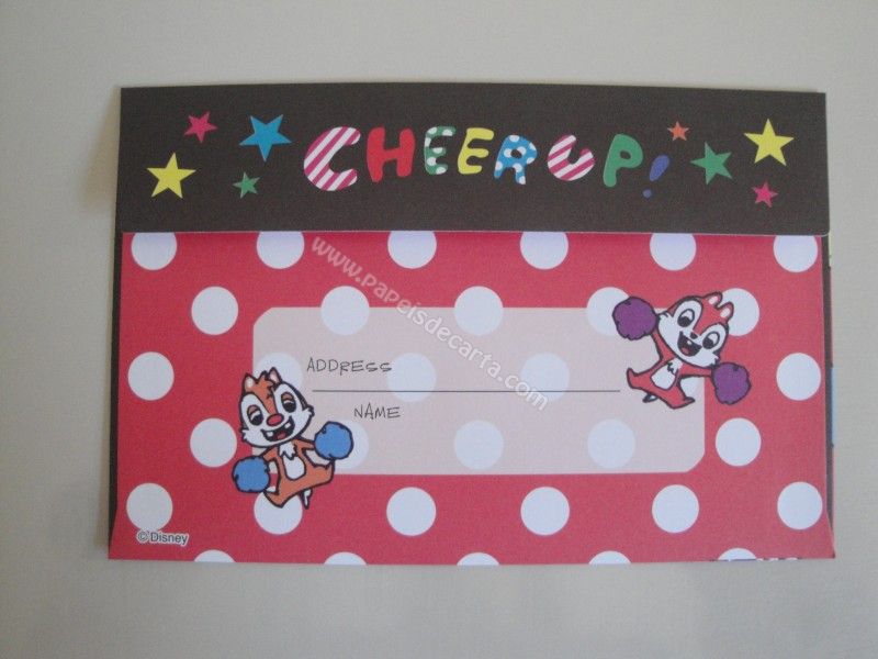Frente do envelope