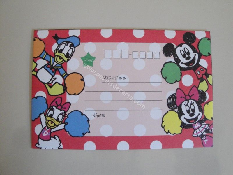 Verso do envelope