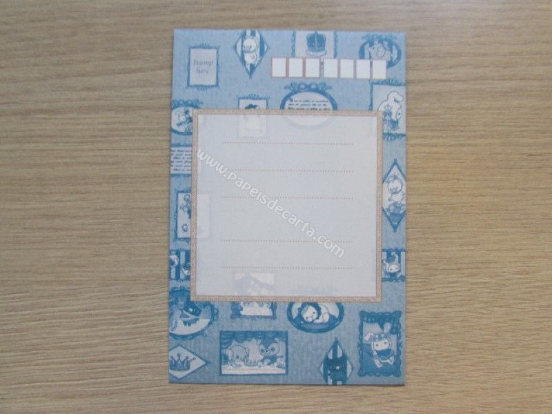 Verso do envelope