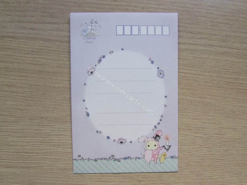 Verso do envelope
