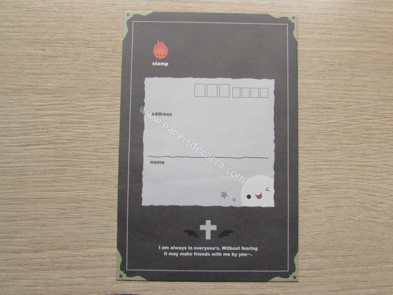 Verso do envelope