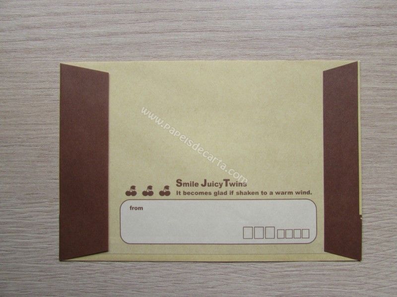 Frente do envelope