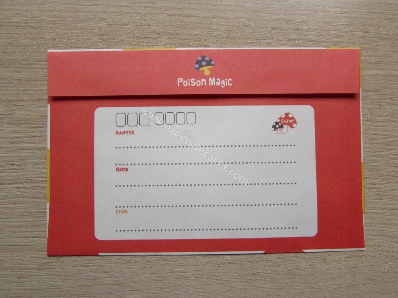 Frente do envelope