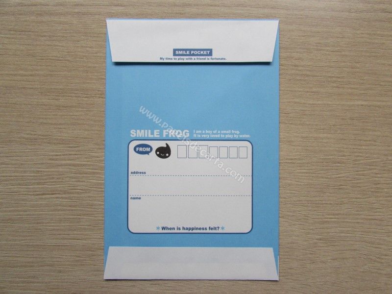 Frente do envelope