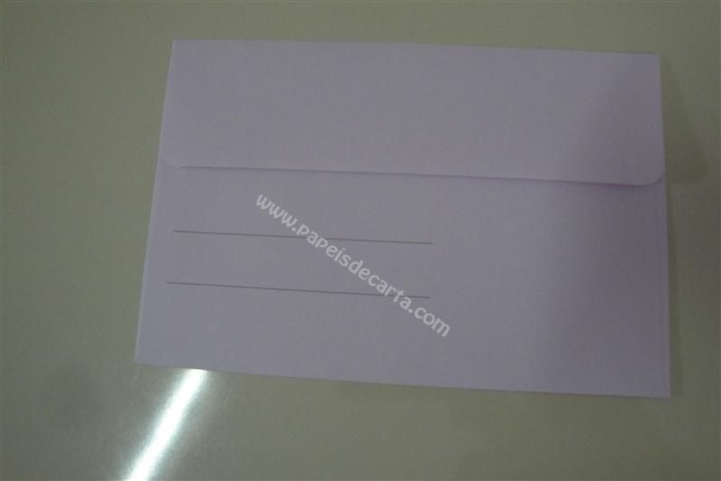 Frente do envelope