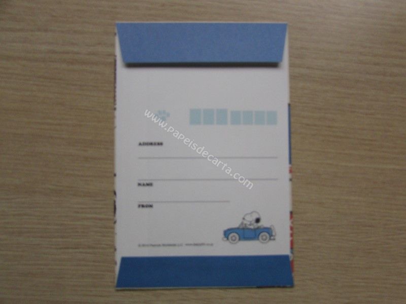 Frente do envelope