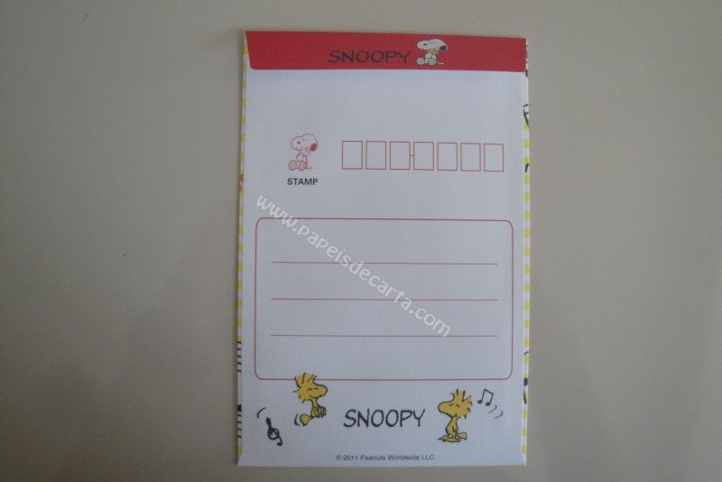 Frente do envelope