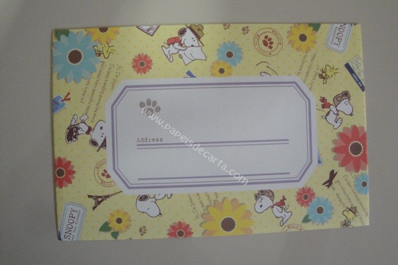 Verso do envelope