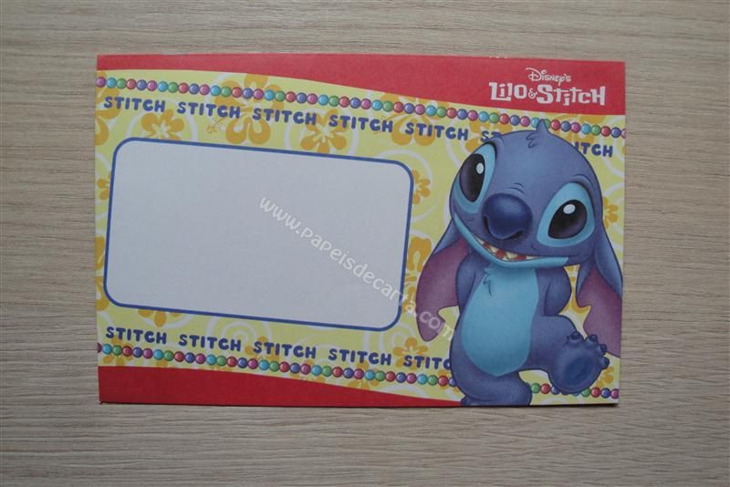 Verso do envelope