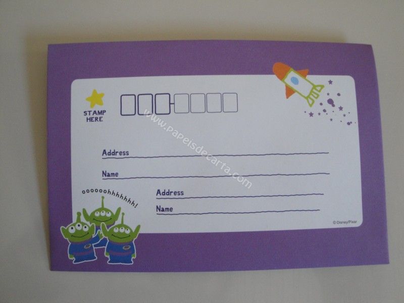 Verso do envelope