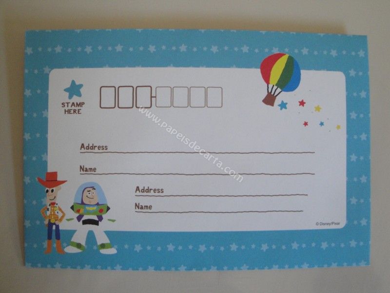 Verso do envelope