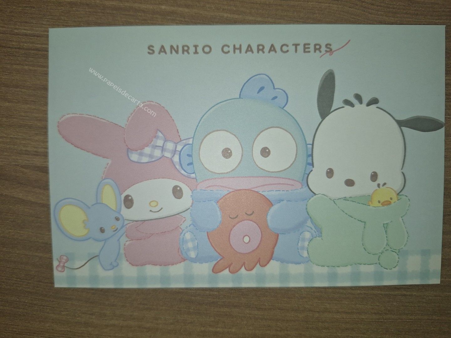Verso do envelope