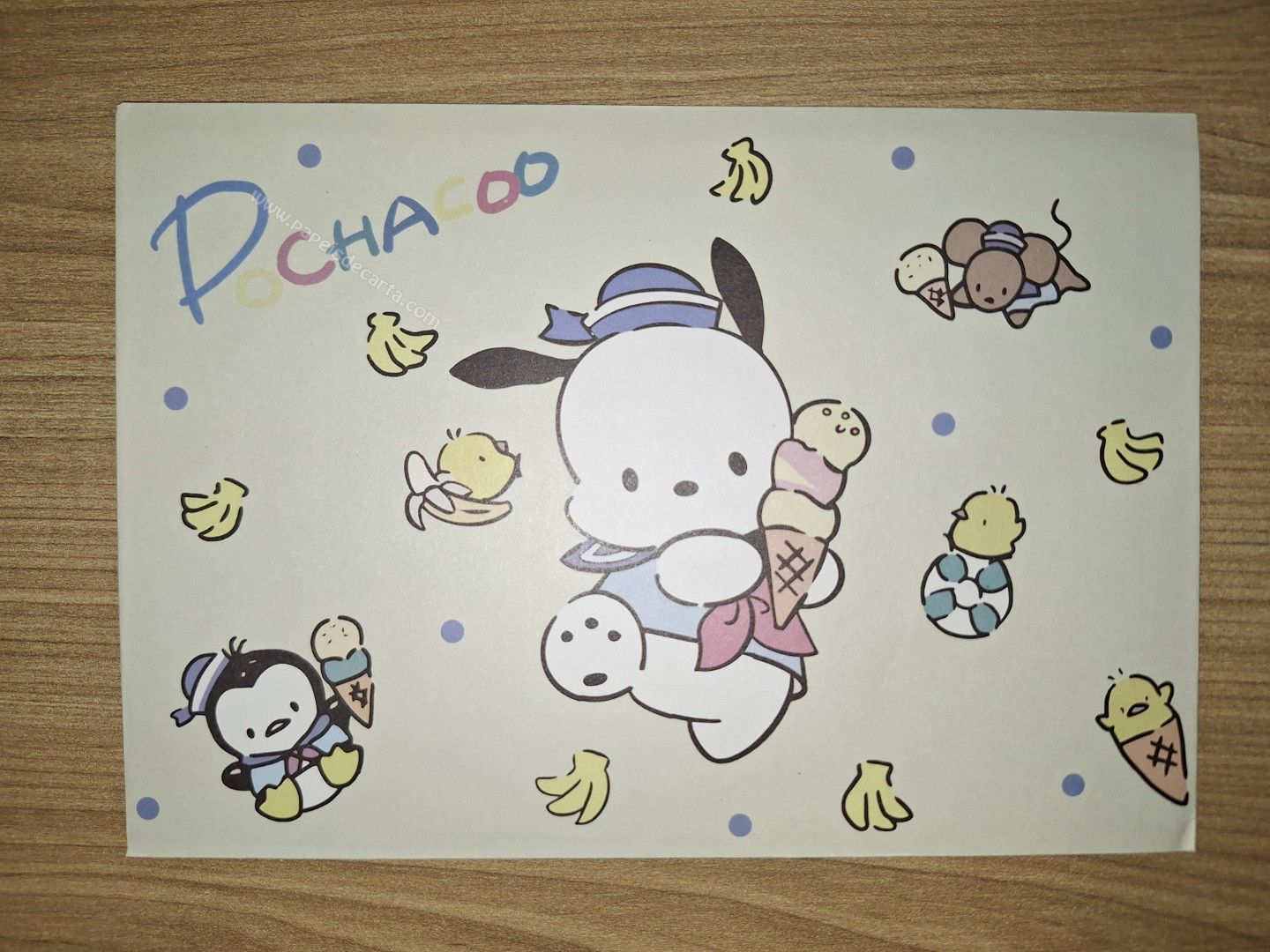 Verso do envelope