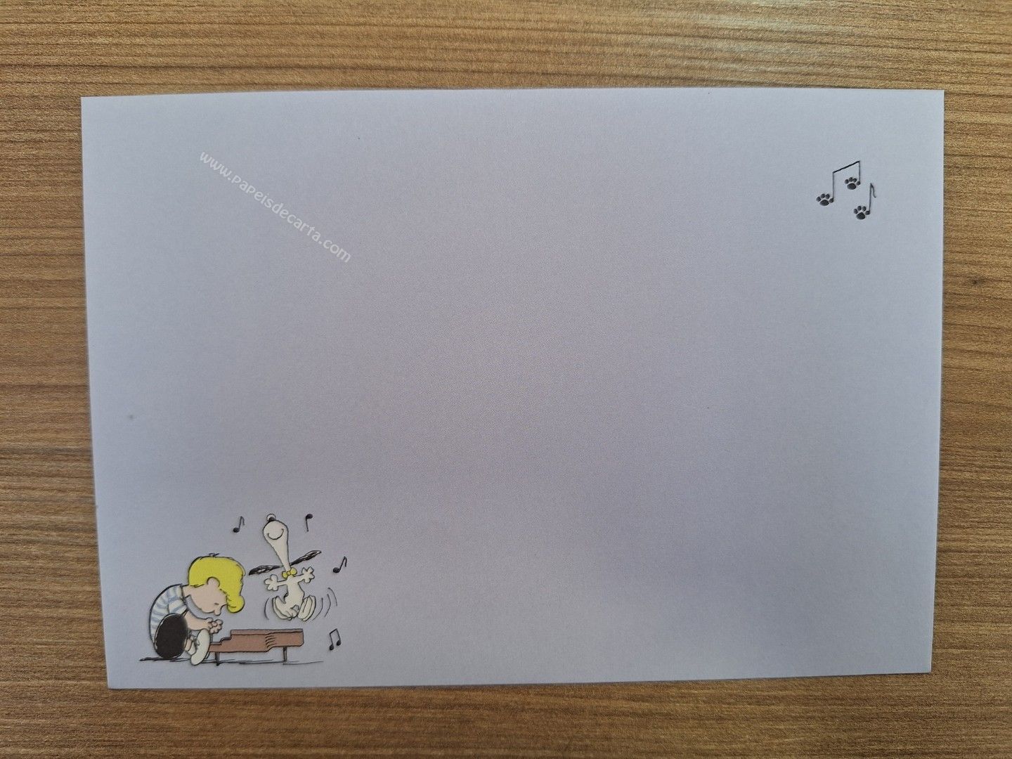 Verso do envelope