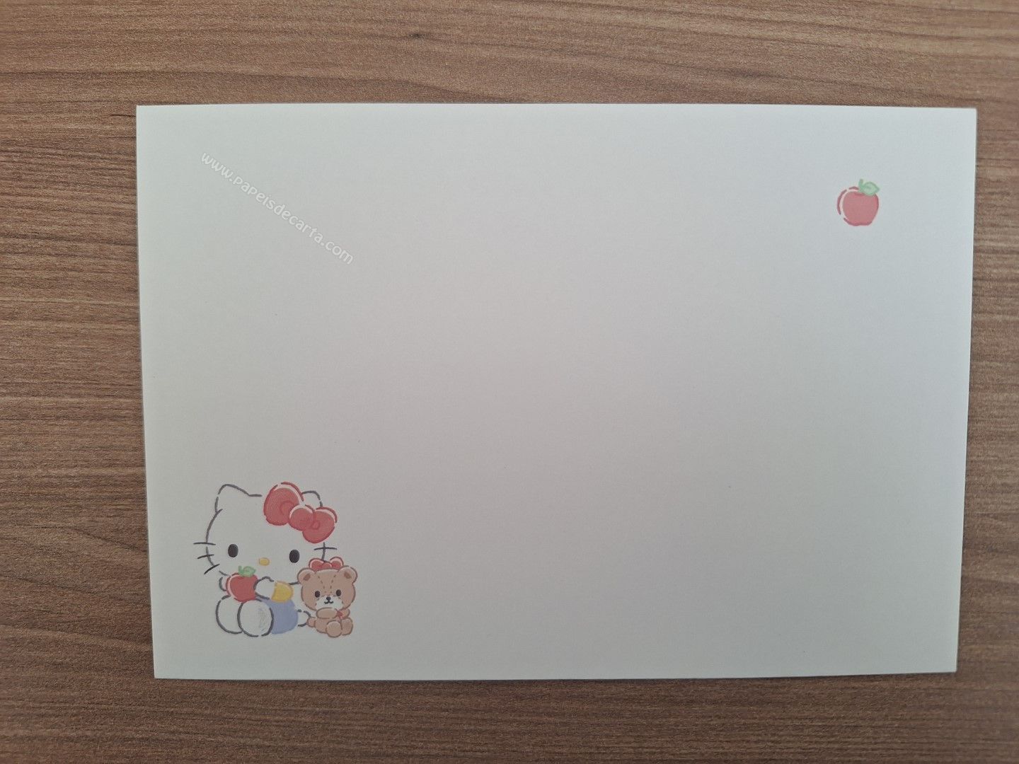 Verso do envelope