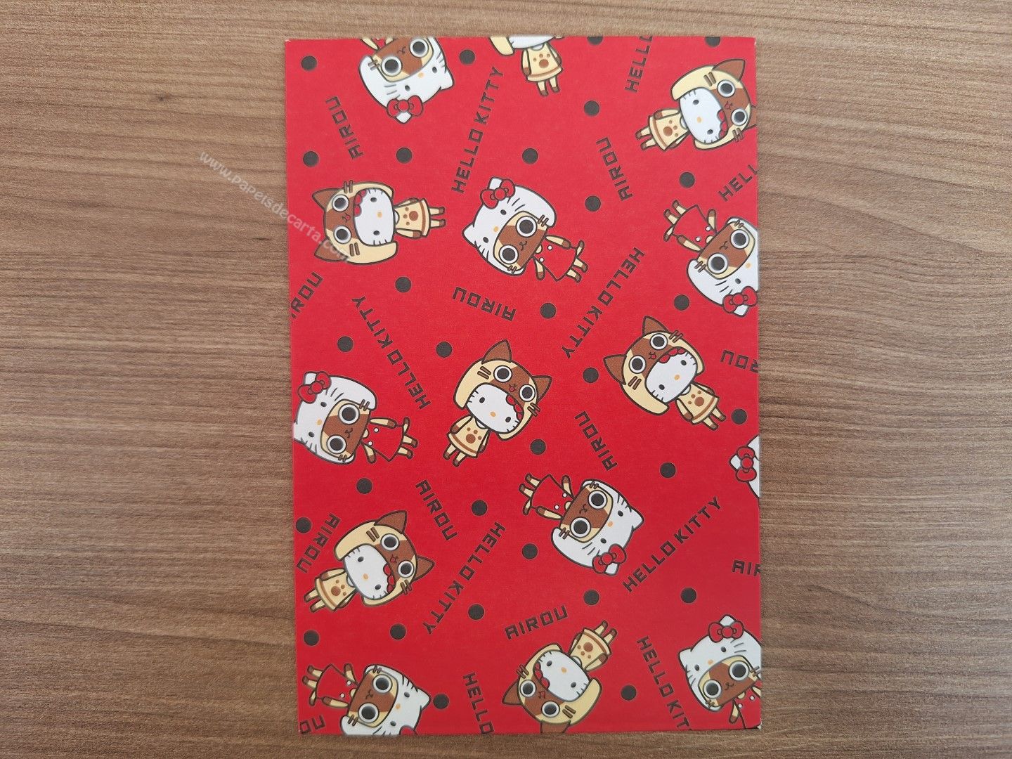 Verso do envelope