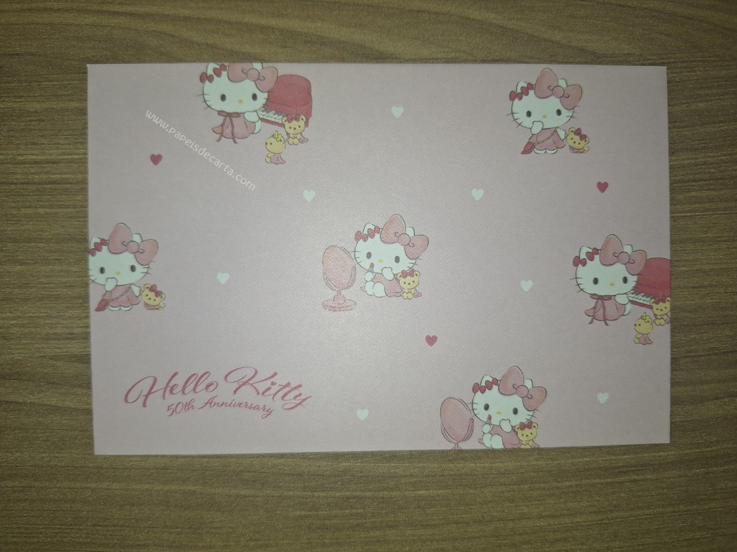 Verso do envelope