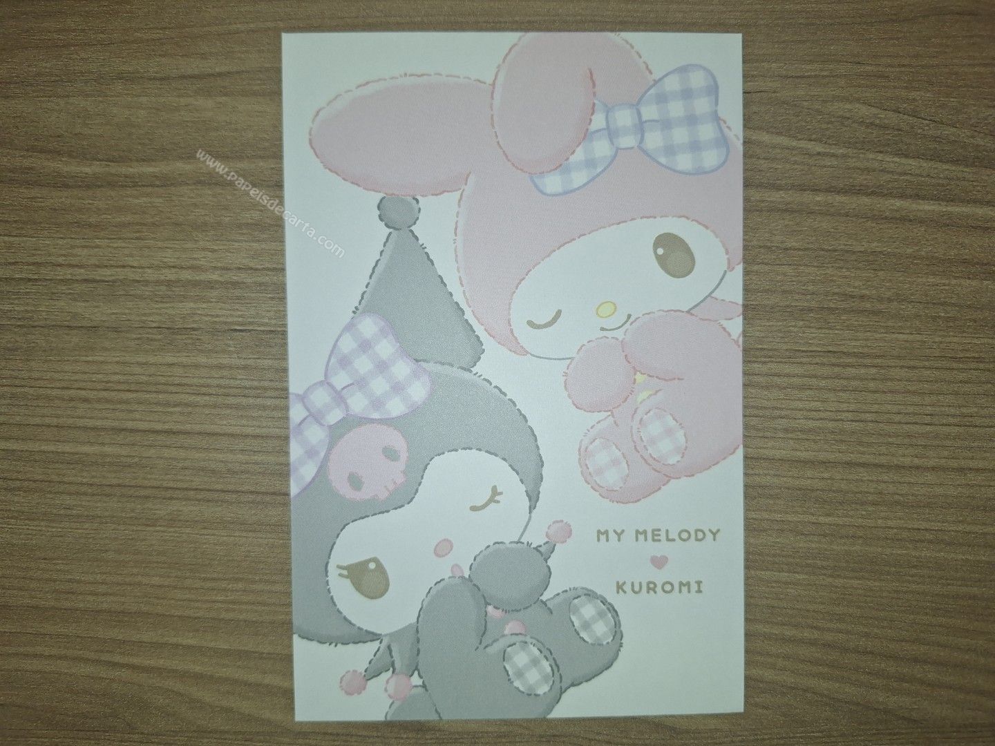 Verso do envelope